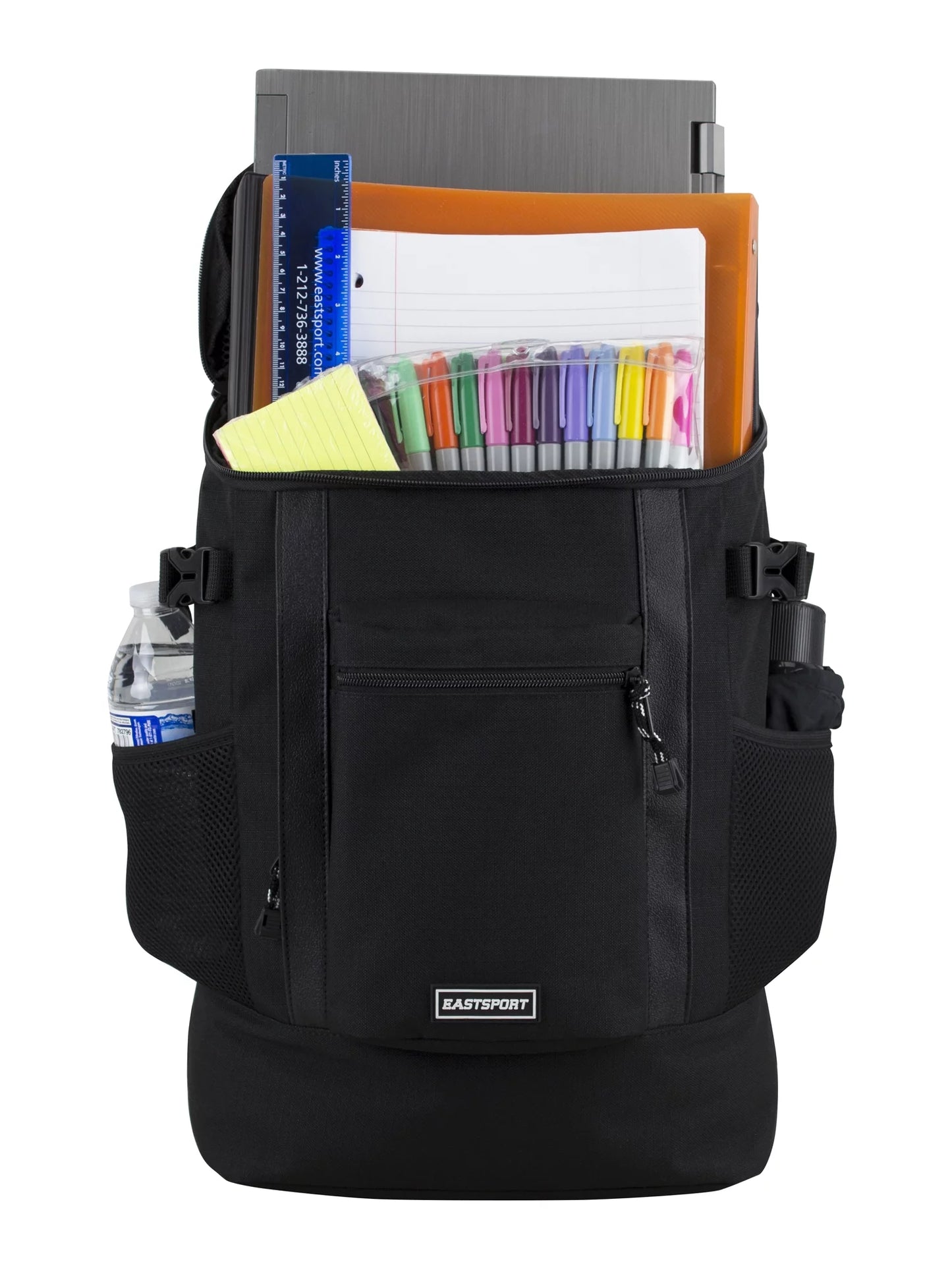 Unisex Rival 18.5" Laptop Backpack, Black